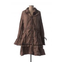 FRANSTYLE - Coupe-vent marron en polyester - Femme - Taille 40 - Modz