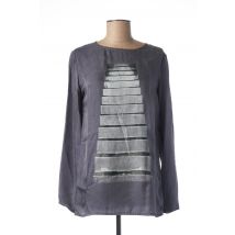 GESTUZ - Top bleu en cuppro - Femme - Taille 34 - Modz