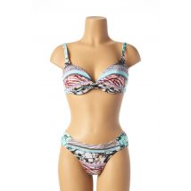 LES P'TITES BOMBES - Maillot de bain 2 pièces bleu en polyamide - Femme - Taille TU - Modz