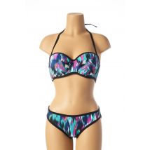 CLEO BY PANACHE - Maillot de bain 2 pièces bleu en polyamide - Femme - Taille TU - Modz