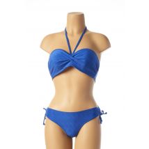 CLEO BY PANACHE - Maillot de bain 2 pièces bleu en polyamide - Femme - Taille TU - Modz