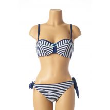 CLEO BY PANACHE - Maillot de bain 2 pièces bleu en polyamide - Femme - Taille TU - Modz