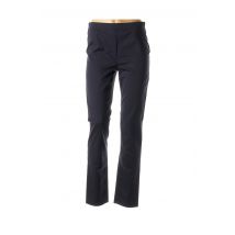CHRISTIAN MARRY - Pantalon slim bleu en coton - Femme - Taille 40 - Modz