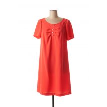 ANTONELLE - Robe courte orange en polyester - Femme - Taille 38 - Modz