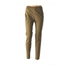 PIER ANTONIO GASPARI - Pantalon slim vert en polyester - Femme - Taille 36 - Modz
