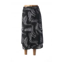 MARYVET - Jupe longue noir en polyester - Femme - Taille 42 - Modz