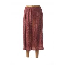 MARYVET - Jupe longue rouge en polyester - Femme - Taille 42 - Modz