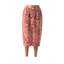 MARYVET - Jupe mi-longue rouge en polyester - Femme - Taille 44 - Modz