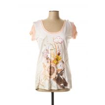 MISS SIDECAR - T-shirt rose en viscose - Femme - Taille 40 - Modz