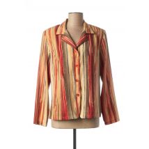 CLAUDE DE SAIVRE - Veste casual orange en polyester - Femme - Taille 44 - Modz