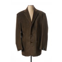 LUC SAINT ALBAN - Blazer marron en coton - Homme - Taille L - Modz