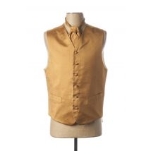 ELIOS - Gilet sans manche beige en soie - Homme - Taille M - Modz
