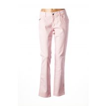 KANOPE - Pantalon slim rose en coton pour femme - Taille 44 - Modz