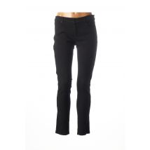 ANNA SCOTT - Pantalon slim noir en coton - Femme - Taille 44 - Modz