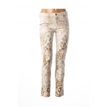 KOCCA - Pantalon droit beige en coton - Femme - Taille W30 - Modz