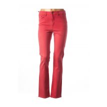 KANOPE - Pantalon slim rouge en coton - Femme - Taille TU - Modz