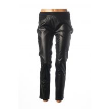 MADO ET LES AUTRES - Pantalon slim noir en polyester - Femme - Taille 40 - Modz