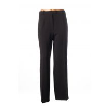 FEDORA - Pantalon droit noir en polyester - Femme - Taille 48 - Modz
