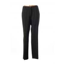 MARYVET - Pantalon droit noir en polyester - Femme - Taille 46 - Modz