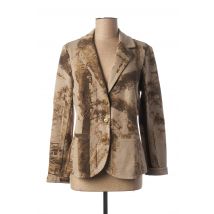 SANDWICH - Blazer beige en coton pour femme - Taille 38 - Modz