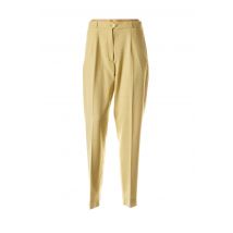 NOLWENN - Pantalon chic vert en polyester - Femme - Taille 44 - Modz