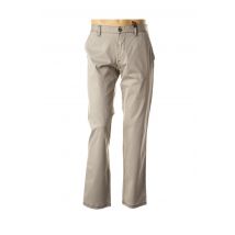 STONES - Pantalon casual gris en coton - Homme - Taille 50 - Modz
