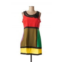 VIRGINIE & MOI - Tunique manches courtes rouge en polyester - Femme - Taille 38 - Modz