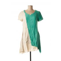 VIRGINIE & MOI - Tunique manches courtes vert en polyester pour femme - Taille 42 - Modz