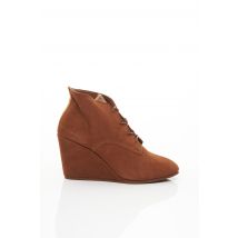 ELEVEN PARIS - Derbies marron en cuir - Femme - Taille 40 - Modz