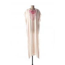 VALERIE KHALFON - Robe longue rose en viscose - Femme - Taille 38 - Modz