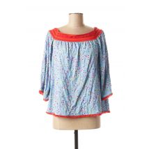 VALERIE KHALFON - Blouse bleu en viscose - Femme - Taille 38 - Modz