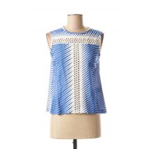 VALERIE KHALFON - Top bleu en viscose pour femme - Taille 38 - Modz