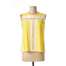 VALERIE KHALFON - Top jaune en viscose pour femme - Taille 38 - Modz