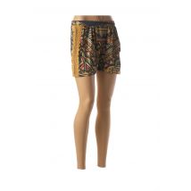 VALERIE KHALFON - Short marron en viscose - Femme - Taille 38 - Modz
