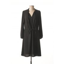 IMUA - Robe mi-longue noir en polyester - Femme - Taille 34 - Modz