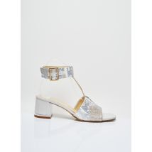 ELIZABETH STUART - Sandales/Nu pieds gris en cuir - Femme - Taille 35 - Modz
