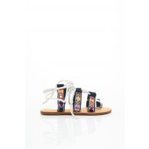 COOLWAY - Tongs bleu en textile - Femme - Taille 38 - Modz