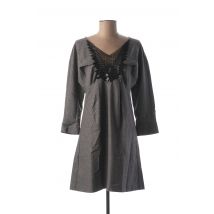 HEL-S - Robe courte gris en polyester - Femme - Taille 36 - Modz