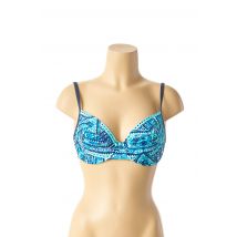 SALÉE - Haut de maillot de bain bleu en polyamide - Femme - Taille 85D - Modz