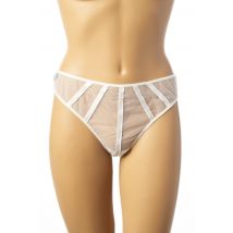 IMPLICITE - Tanga beige en polyamide - Femme - Taille 44 - Modz