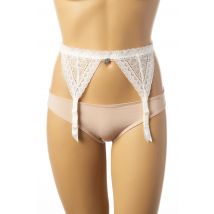 IMPLICITE - Guêpière/Porte-jarretelle blanc en polyamide - Femme - Taille 38 - Modz