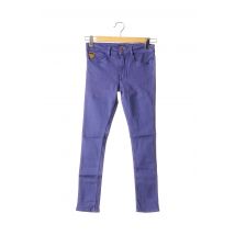 APRIL 77 - Jeans skinny violet en coton - Femme - Taille TU - Modz