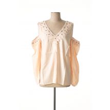 LINEA TESINI - Top rose en viscose - Femme - Taille 38 - Modz