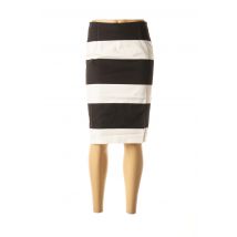 PATRIZIA DINI - Jupe mi-longue noir en coton - Femme - Taille 36 - Modz