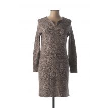 NINATI - Robe courte beige en acrylique - Femme - Taille 36 - Modz