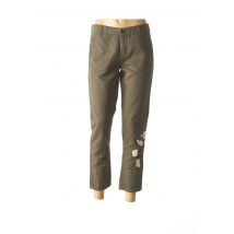FIVE - Pantacourt vert en lin - Femme - Taille W24 - Modz