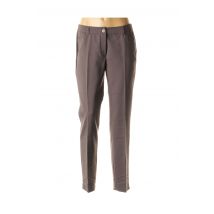 BETTY BARCLAY - Pantalon 7/8 gris en coton pour femme - Taille 38 - Modz