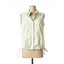 AIRFIELD - Chemisier vert en coton pour femme - Taille 38 - Modz