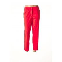 ATELIER GARDEUR - Pantalon 7/8 rouge en coton - Femme - Taille 46 - Modz