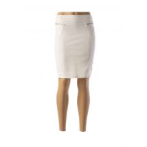 NINATI - Jupe courte blanc en coton pour femme - Taille 32 - Modz